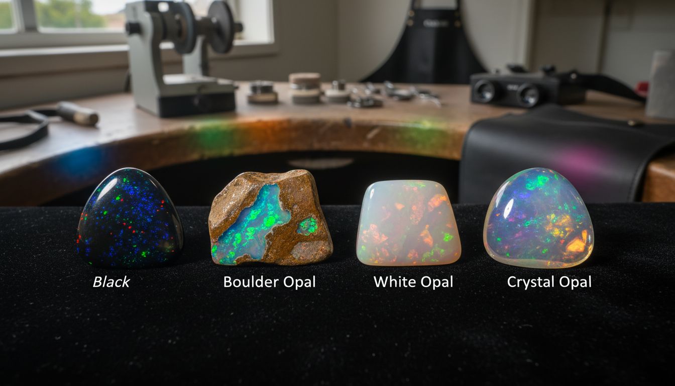 Opalarten Australien Vergleich