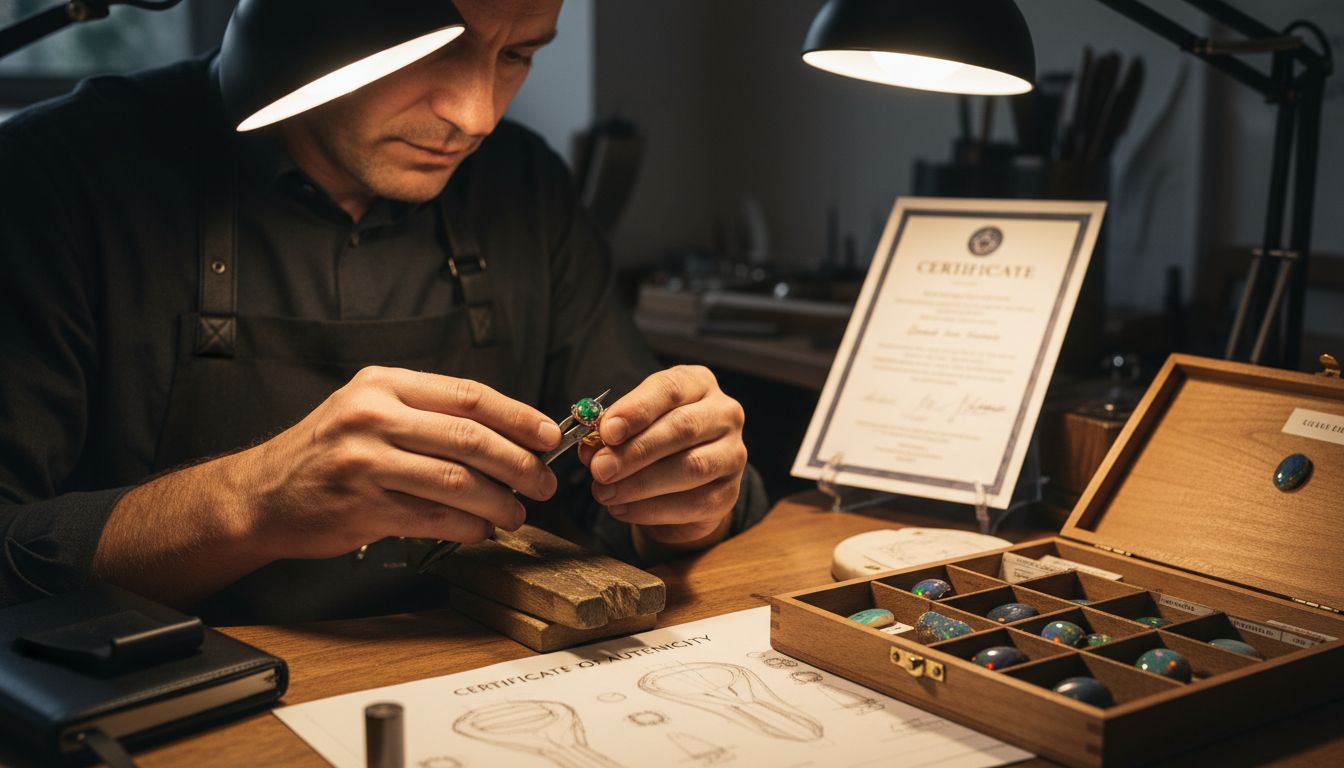 atelier bijoux opale