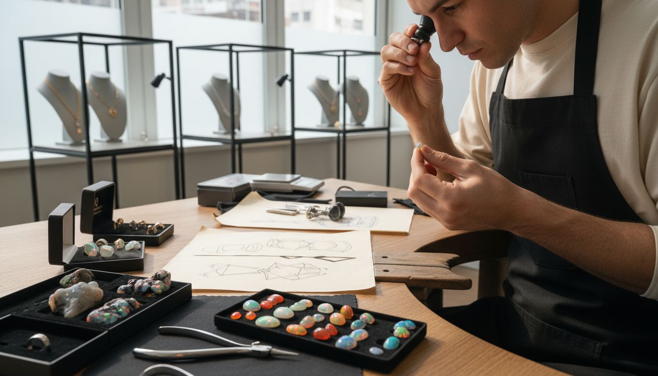 atelier bijoutier opale