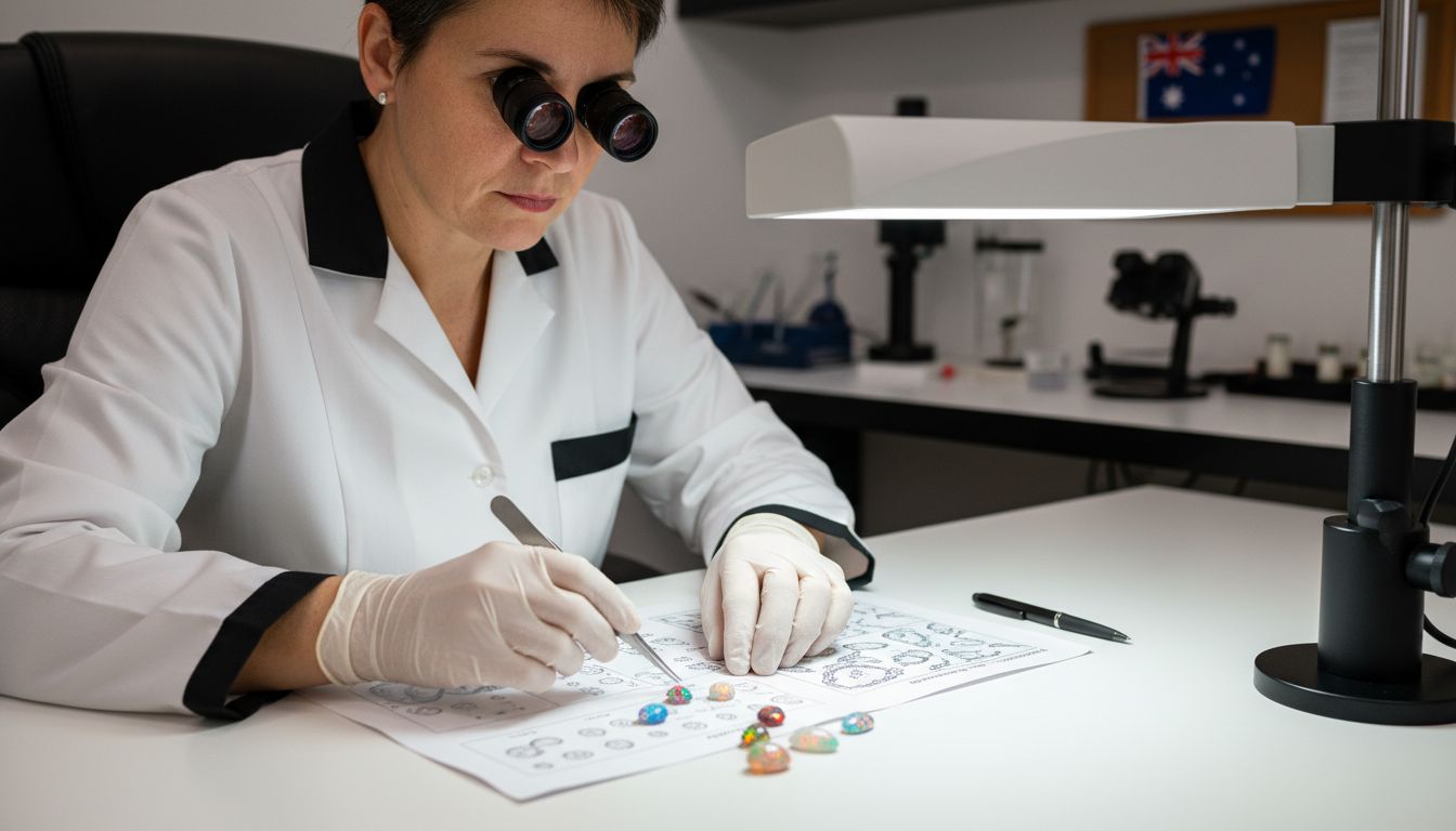 Opal Edelstein Labor Australien