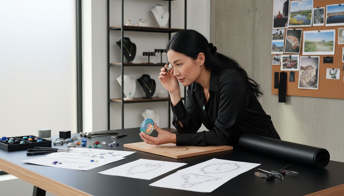 欧泊珠宝设计师