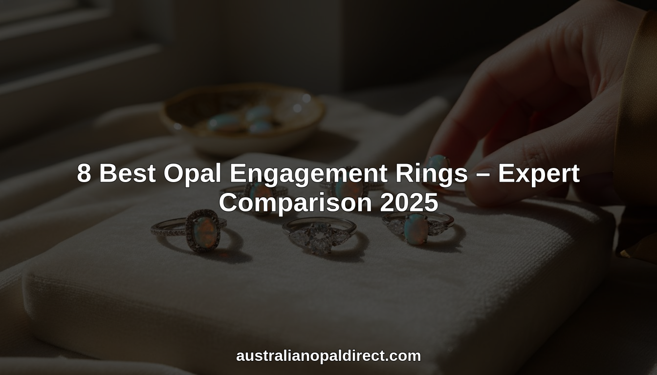 best opal engagement rings hero header image