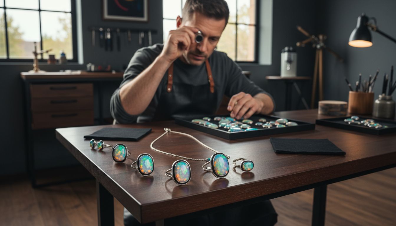 atelier bijoux opale