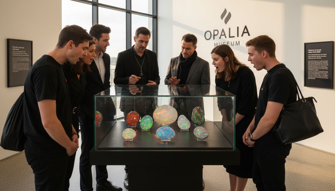 australische opale ausstellung