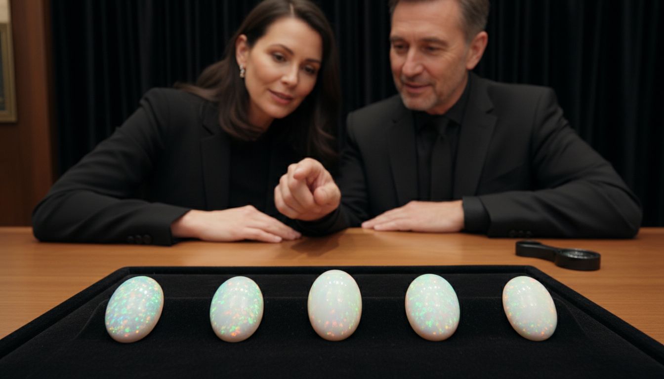 weißer Opal Australien