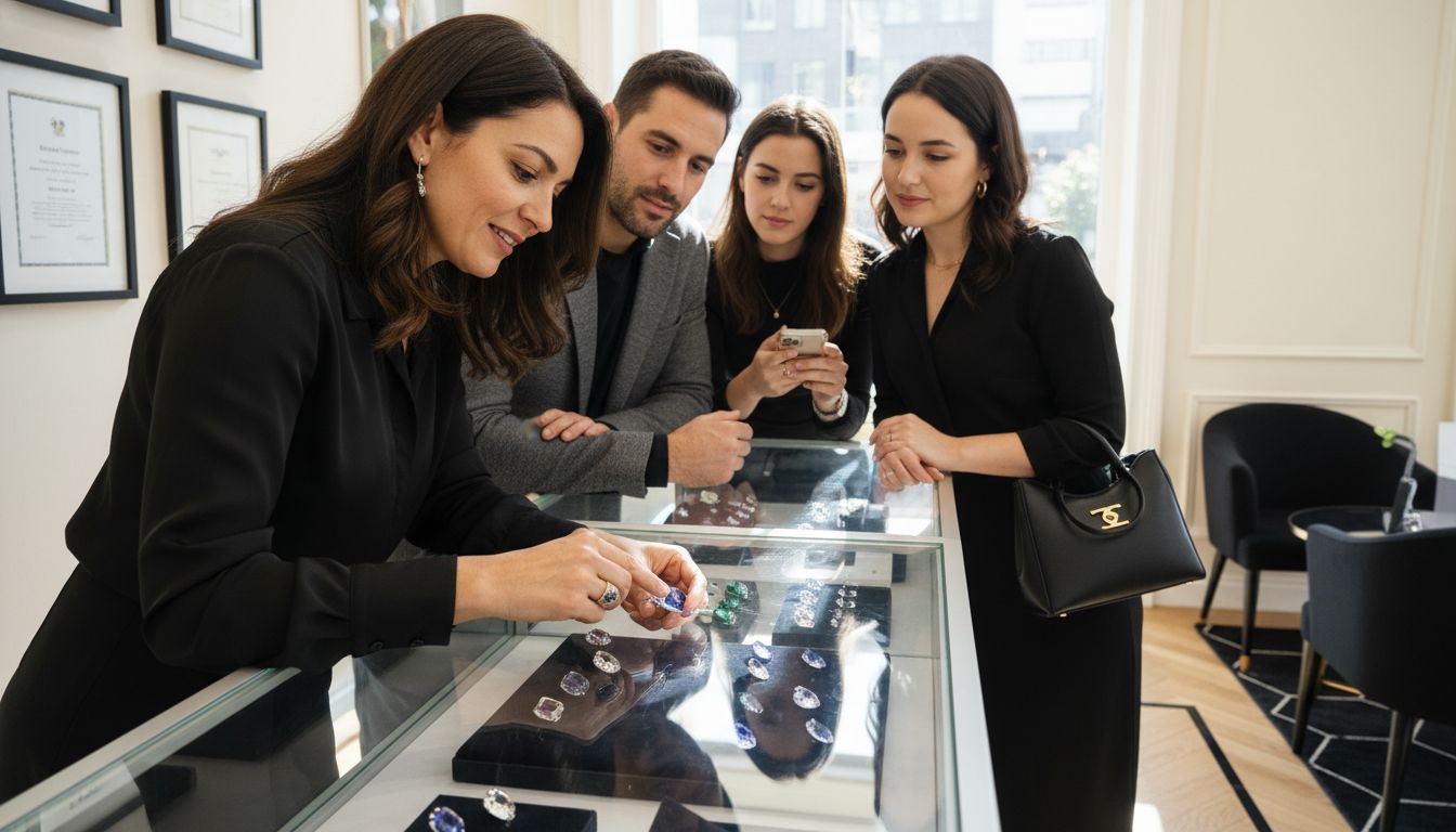 天然宝石 选购 场景