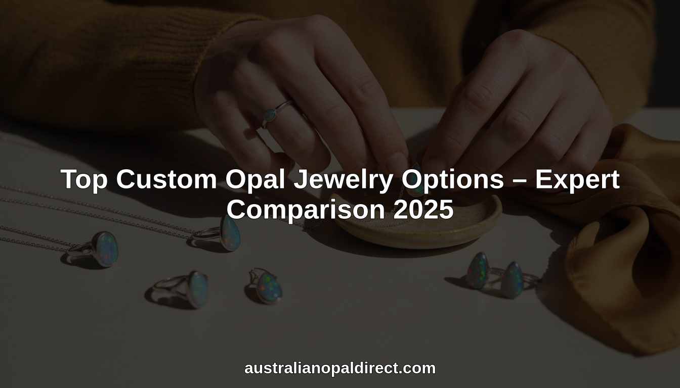 custom opal jewelry options hero header image