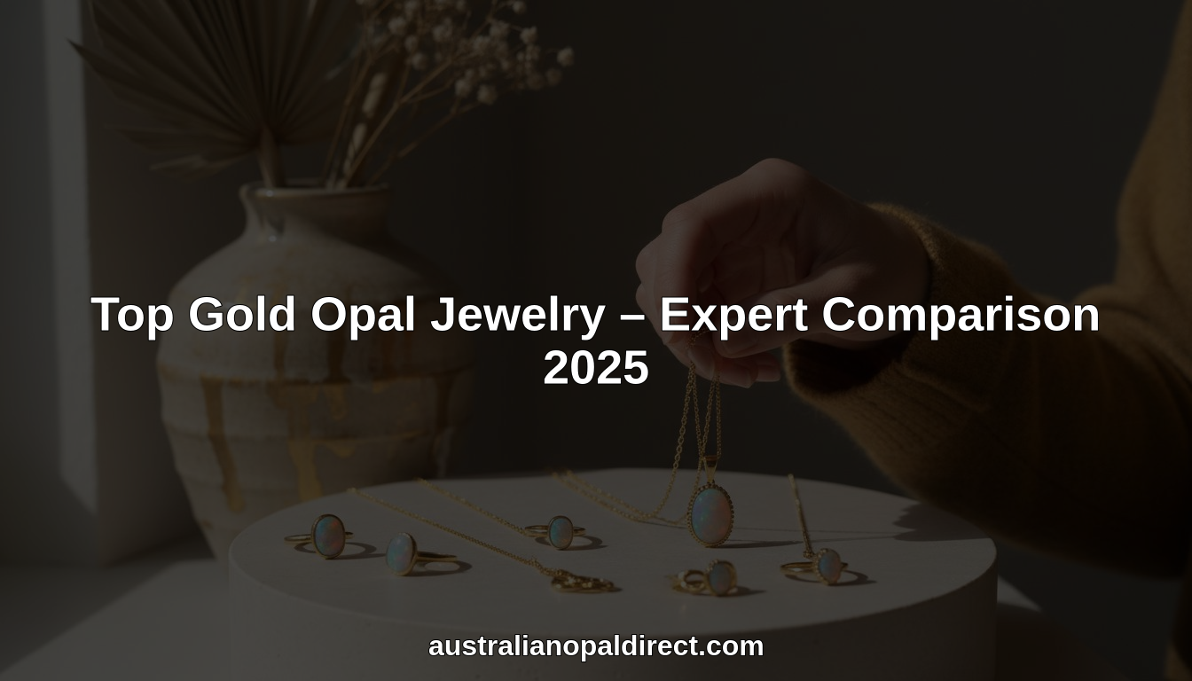 top gold opal jewelry hero header image