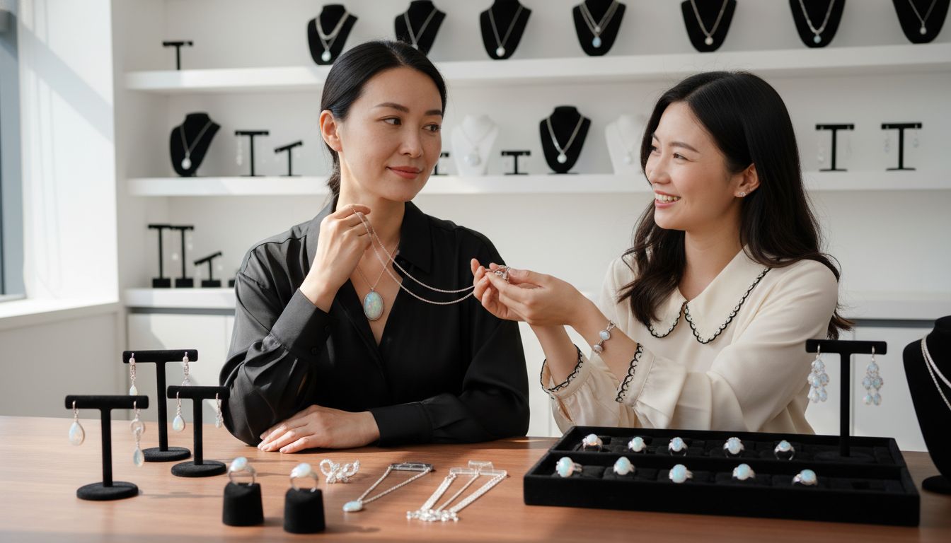 银饰 澳宝 搭配