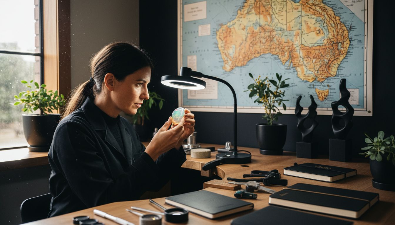 atelier opale australie