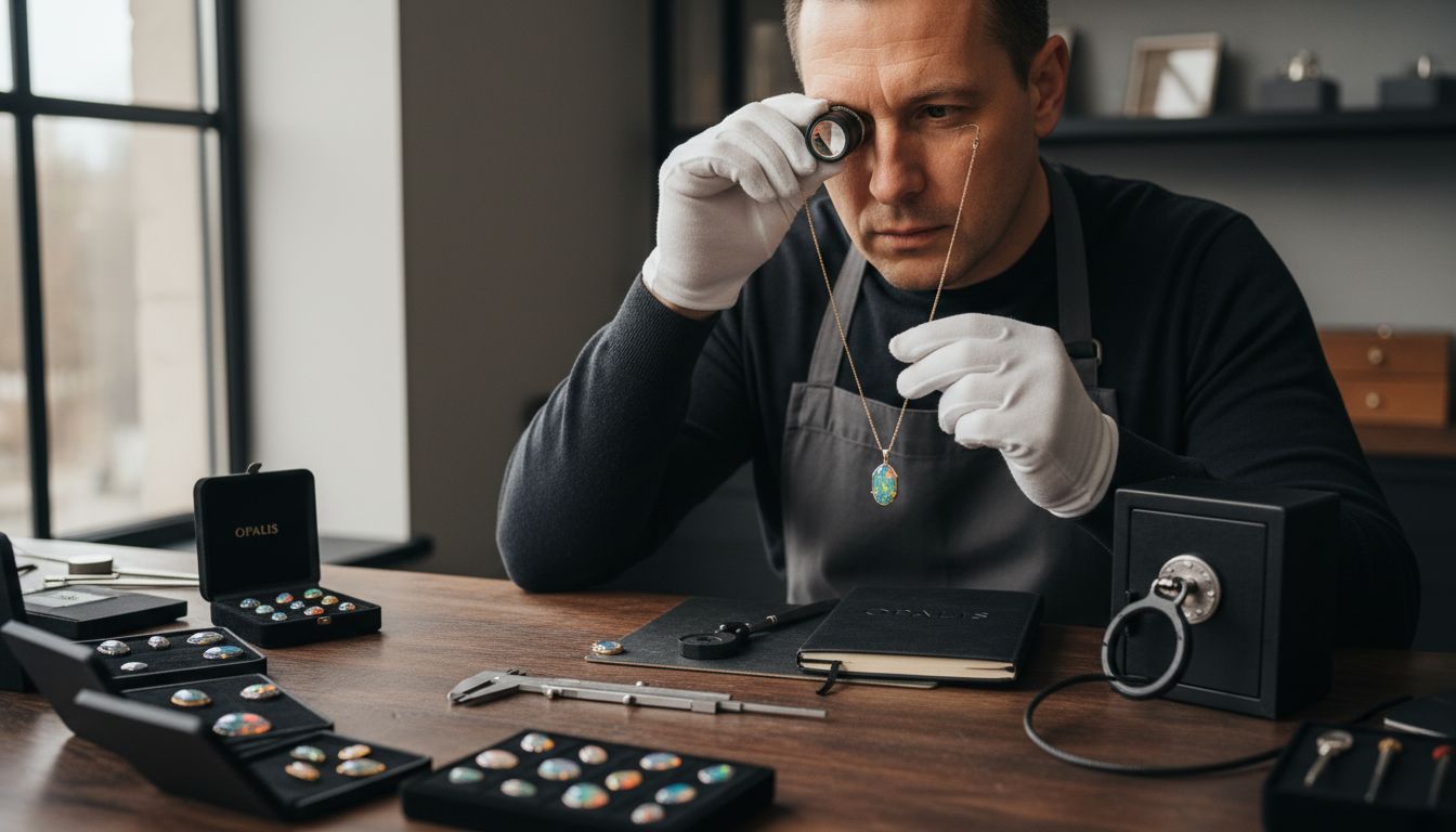 évaluation bijoux opale