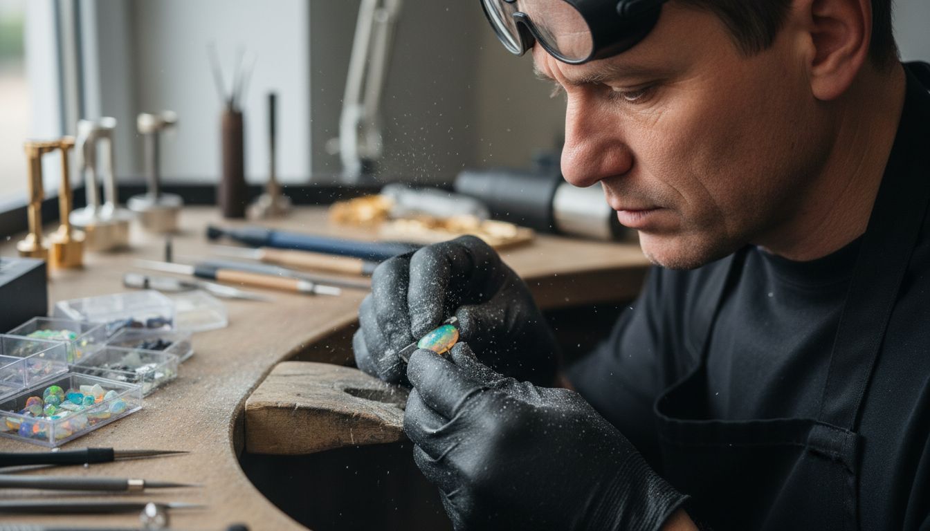 Opal Schleifen Werkstatt