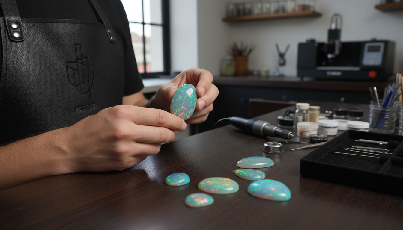 Opal Werkstatt Australien