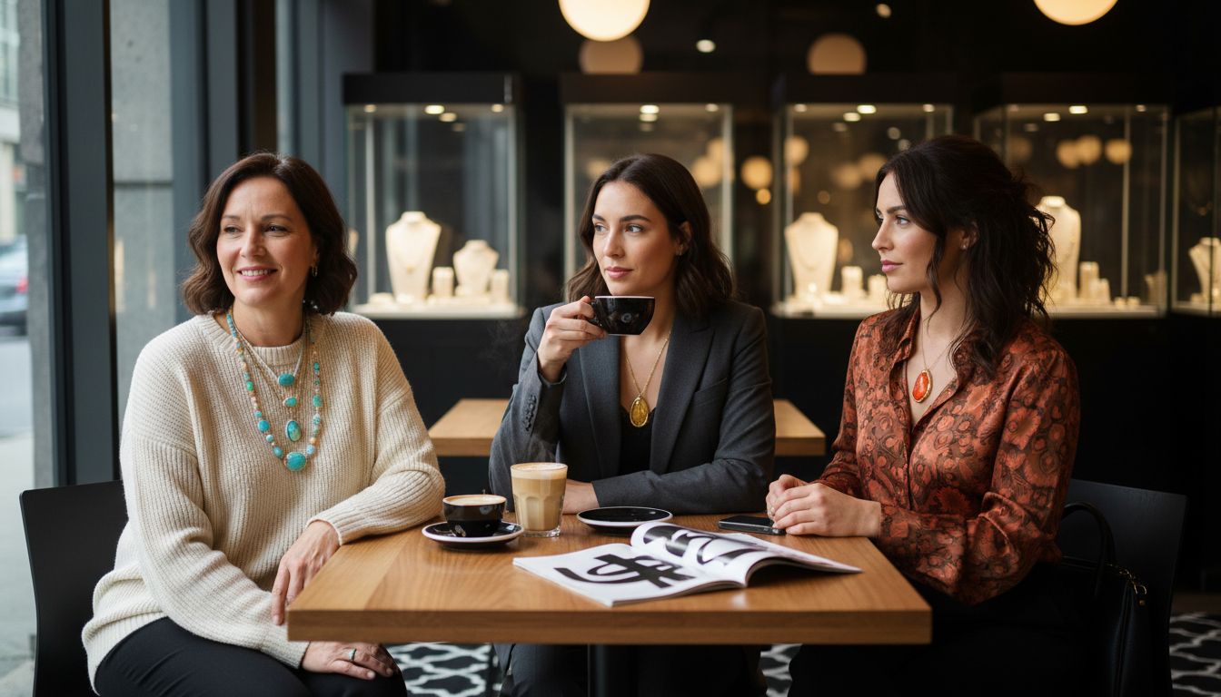 澳宝项链 生活搭配