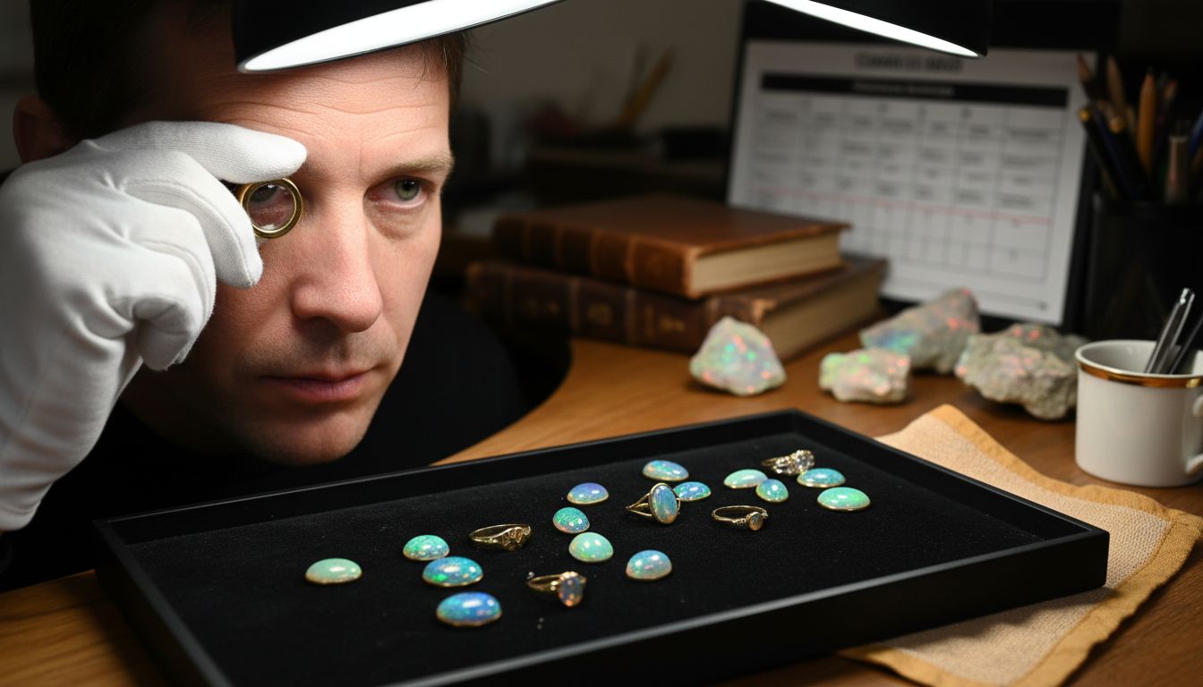 opal cabochon jewelry