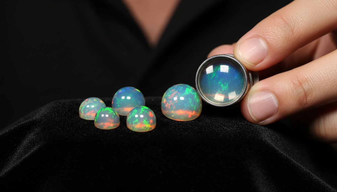 澳宝火彩和内部结构细节