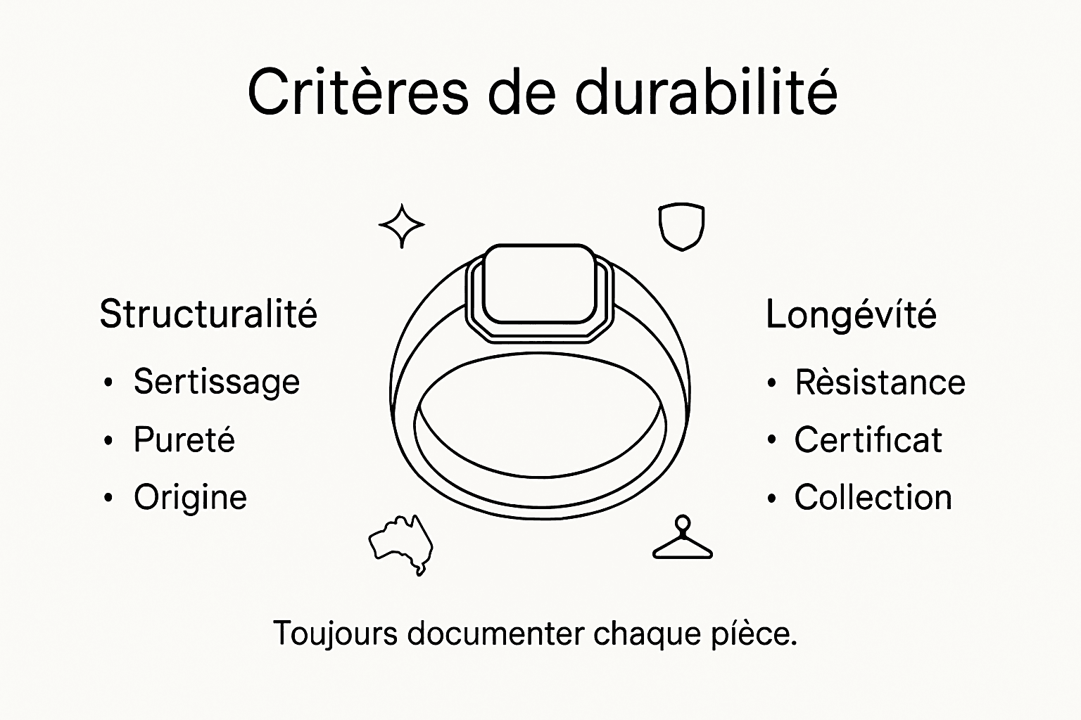 Infographie : comprendre la durabilité et la qualité de l’opale