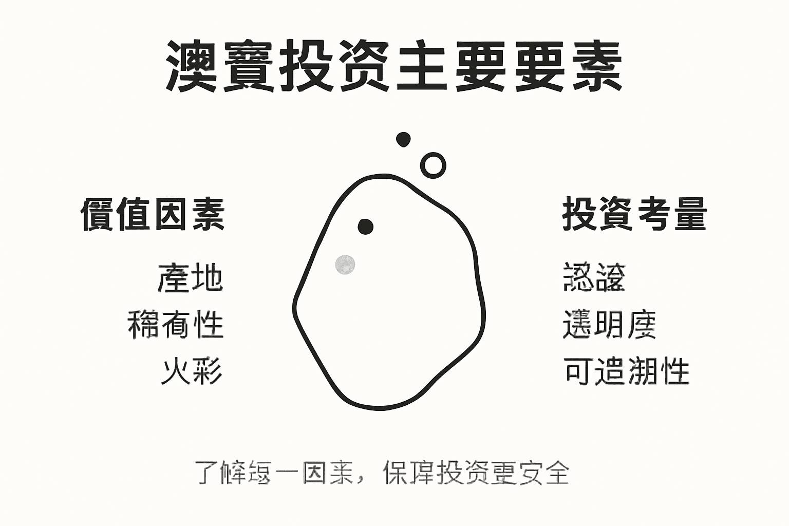 澳宝收藏与投资核心要素一览图