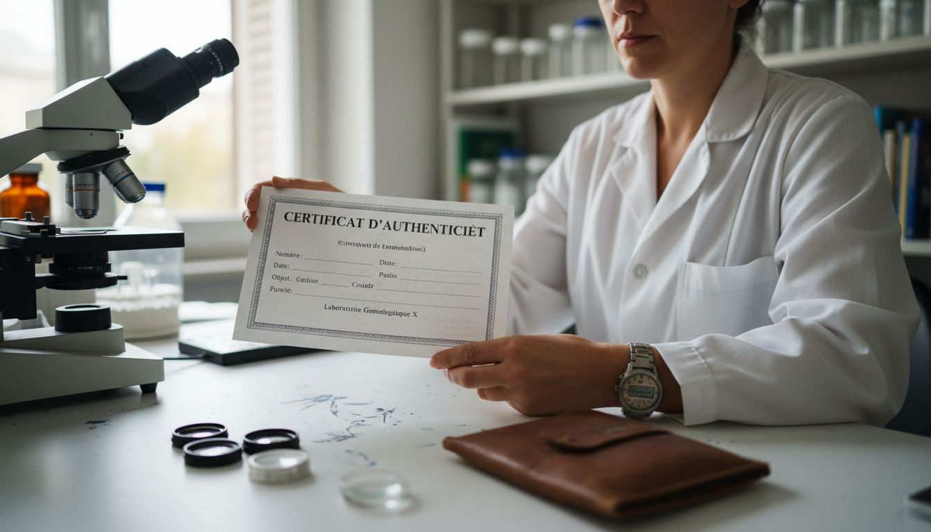 Examen approfondi et certification de votre opale