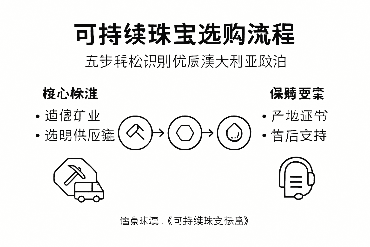 可持续珠宝制作流程一览图：关键环节全解析