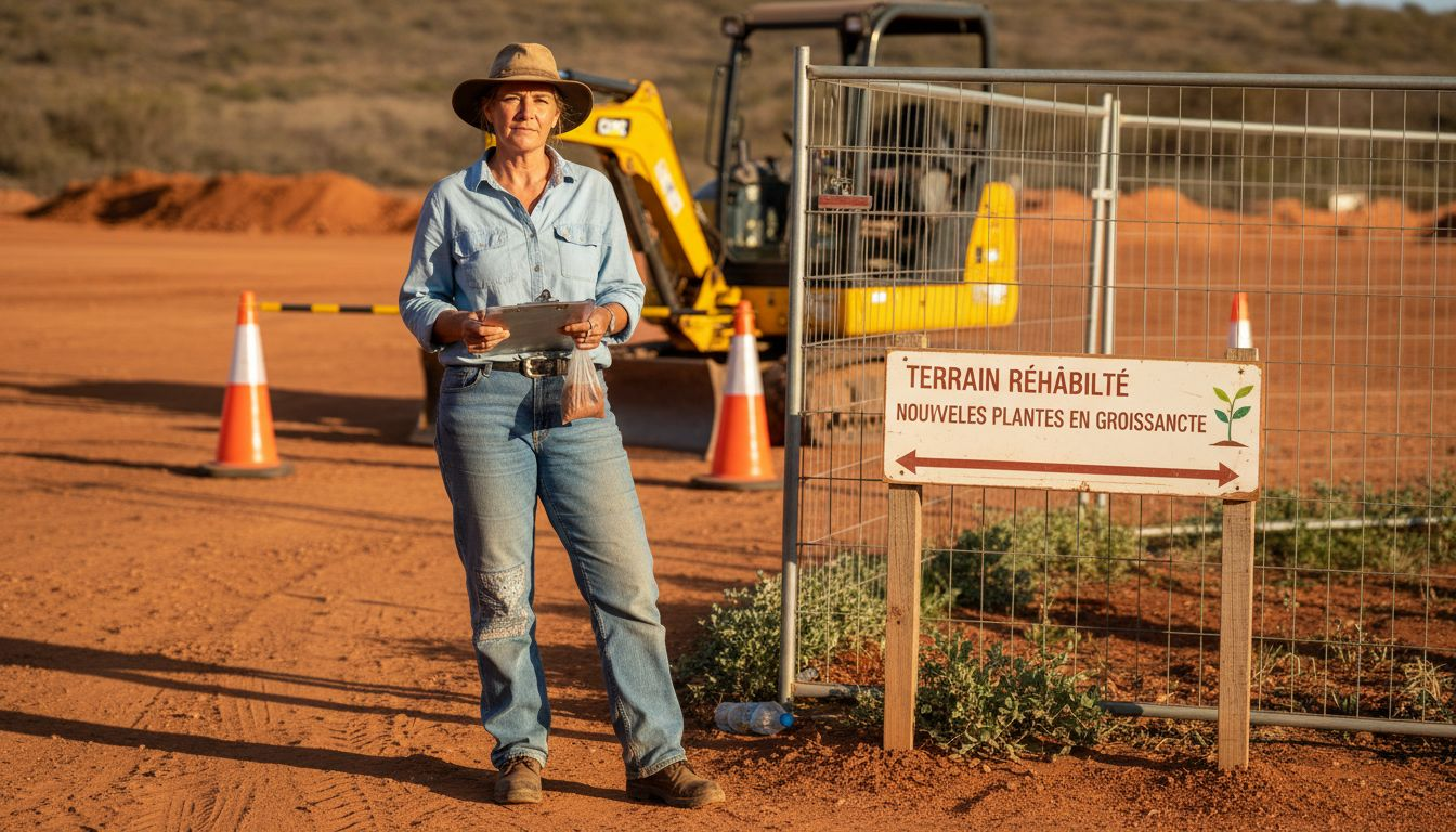 Responsable de l’extraction éthique d’opales à Coober Pedy