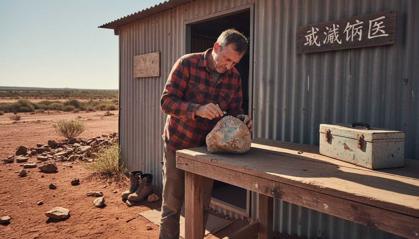 澳大利亚蛋白石产地，宝石学专家实地考察并进行深入分析