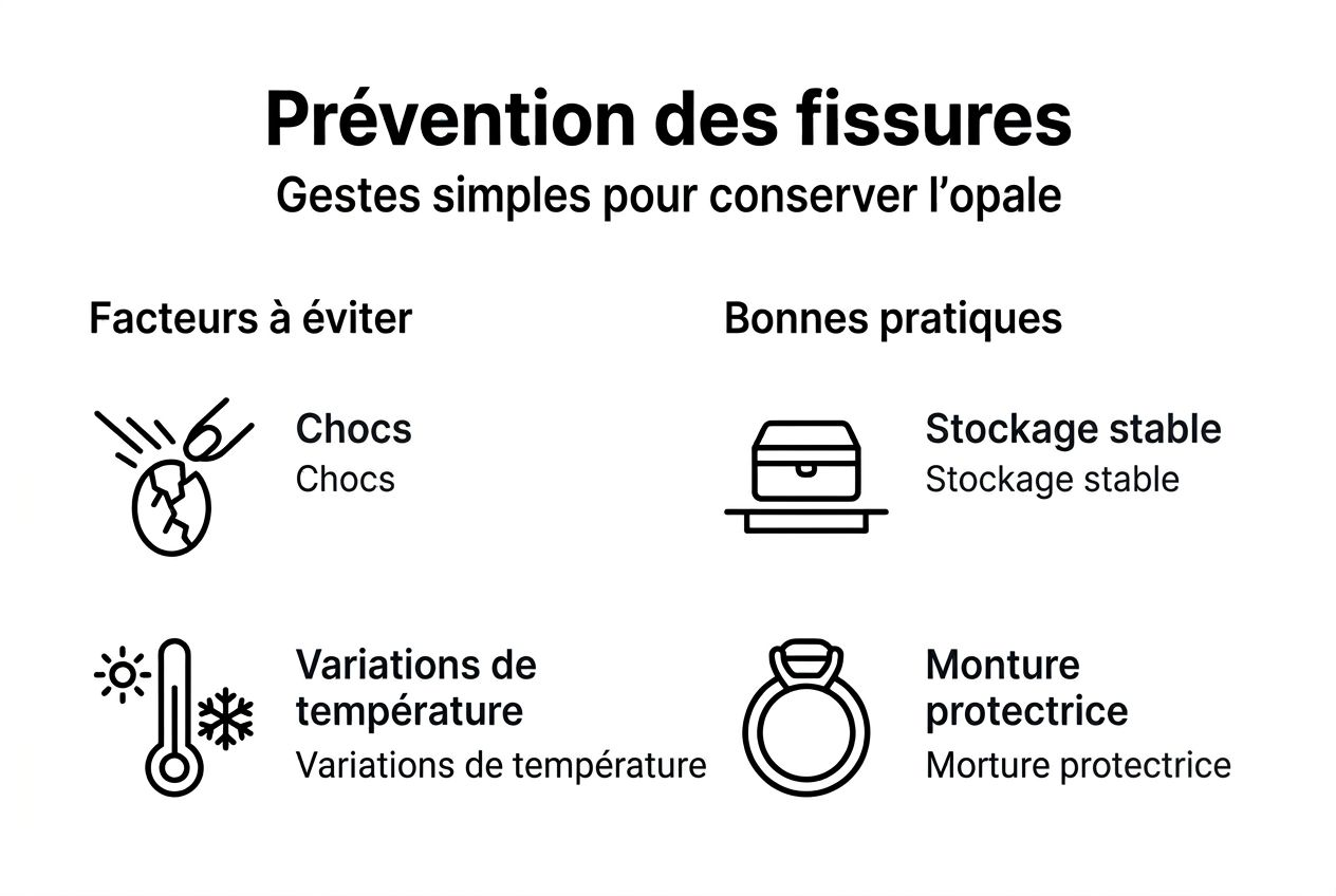 Guide visuel : comment entretenir et préserver vos opales