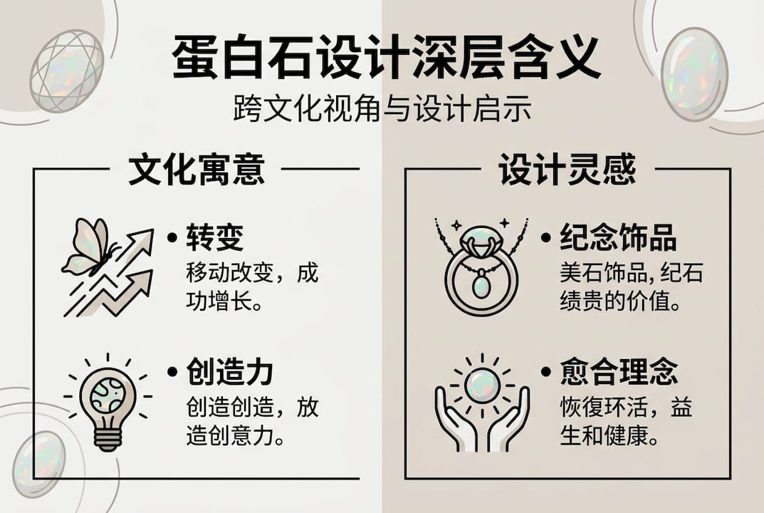 蛋白石寓意与灵感一图看懂