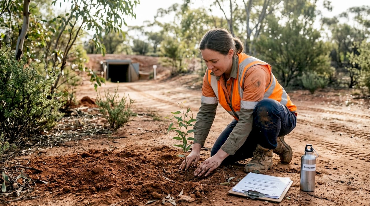 Um die Umwelt rund um die Opalmine nachhaltig zu schützen, werden in der Nähe gezielt Bäume gepflanzt. Damit möchten wir einen Beitrag zur ökologischen Verantwortung leisten und das Gleichgewicht der Natur fördern.
