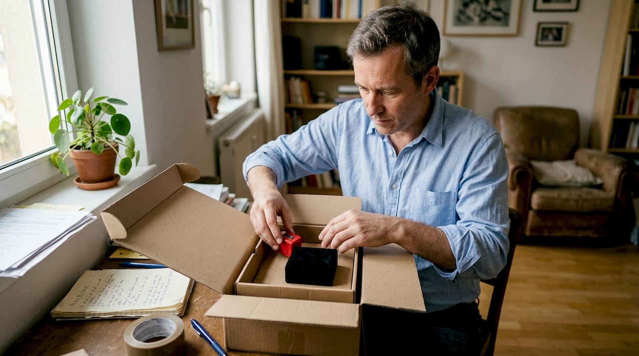 Intégration d’un détecteur de chocs directement dans l’écrin à bijoux