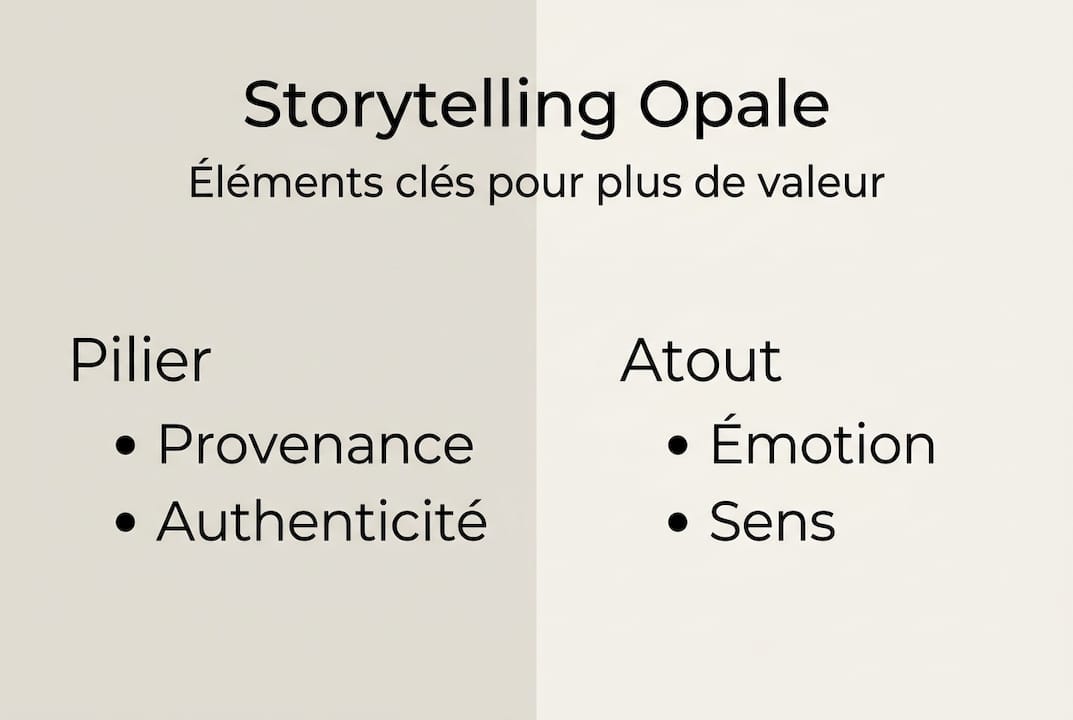 Découvrez notre infographie incontournable pour comprendre les fondamentaux du storytelling opale.
