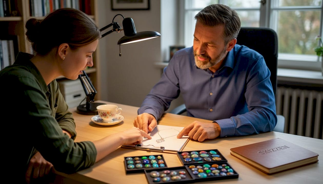 Individuelle Beratung rund um Opalschmuck