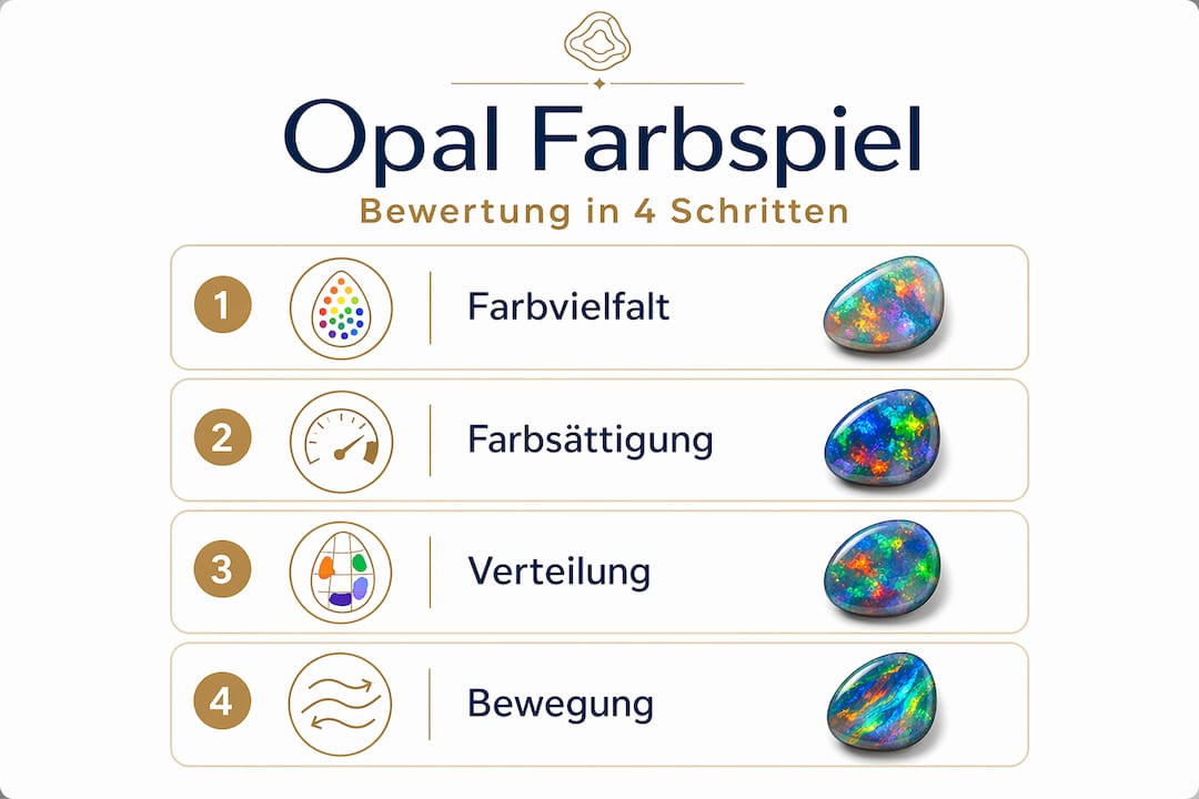 Grafische Übersicht: So läuft die Bewertung des Farbspiels ab