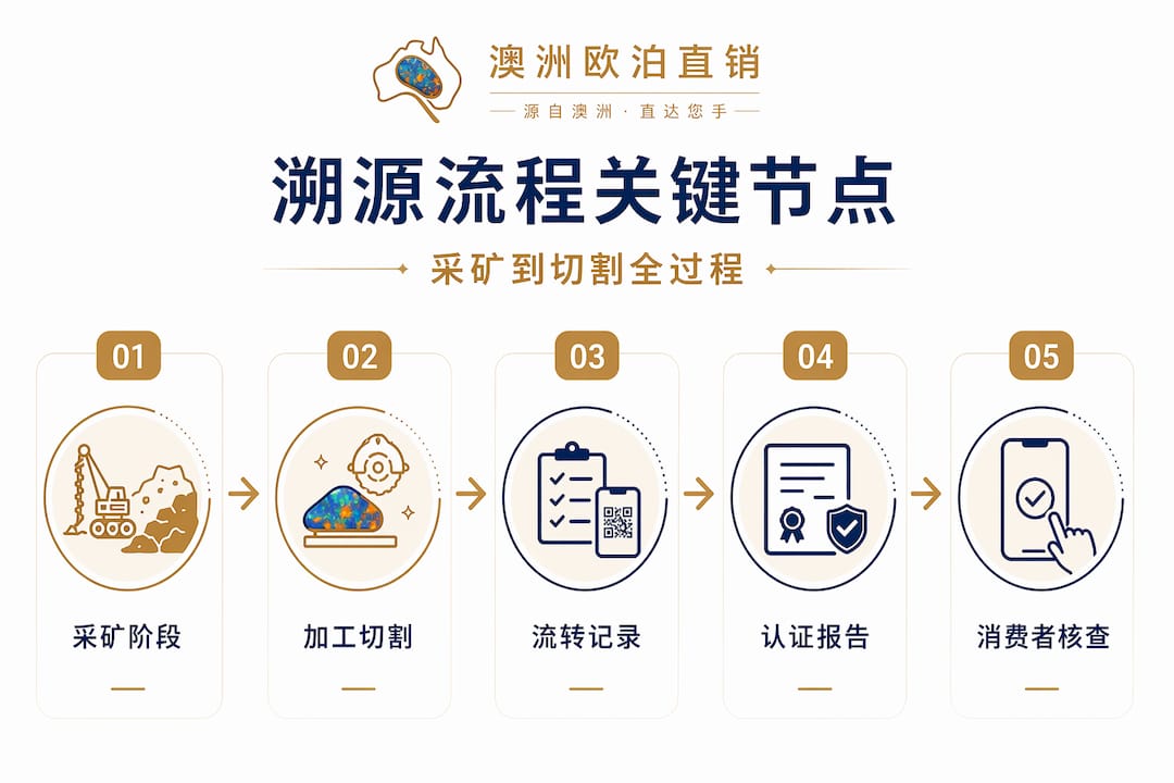宝石溯源流程图一览