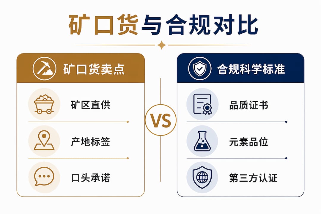 矿口产品优势与合规要求对照一览