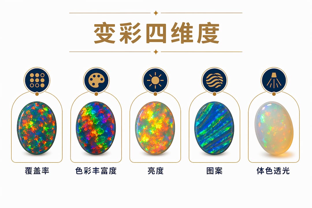 多维度变彩信息图评估