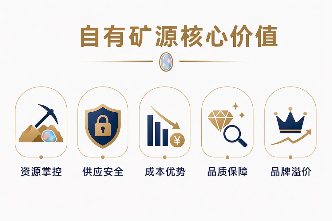 自有矿产资源价值体系分层图