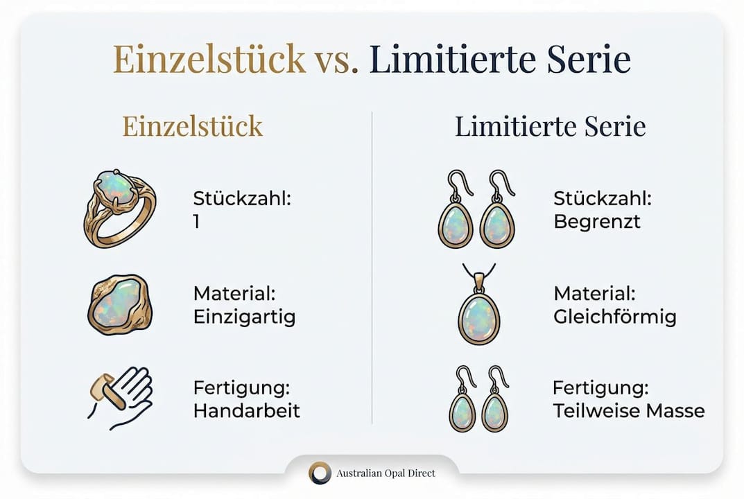 Infografik: Einzelanfertigung vs. limitierte Edition – ein Überblick
