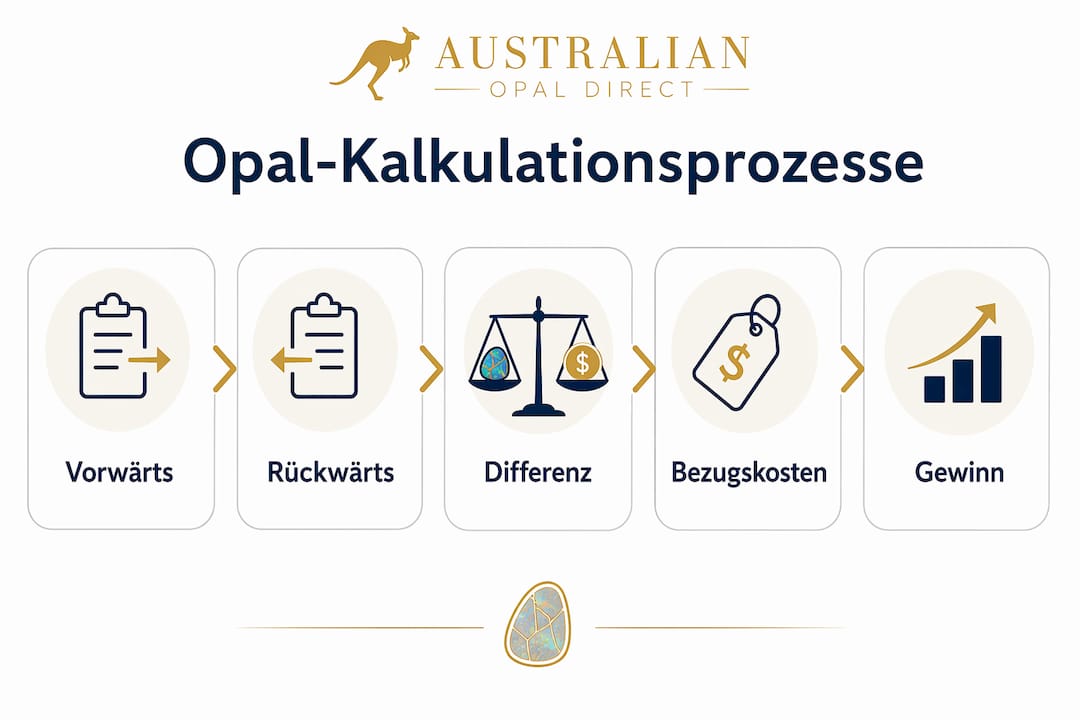 Übersicht: Verschiedene Ansätze zur Preisbestimmung von Opalen