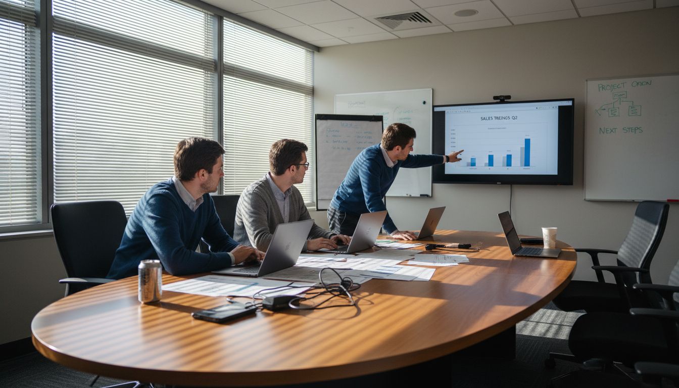 Analysts discuss quarterly business data