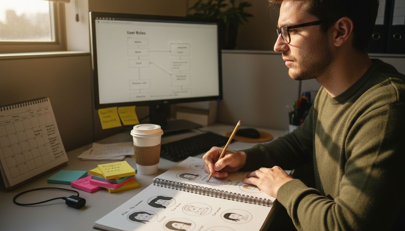 Designing user personas for dashboard