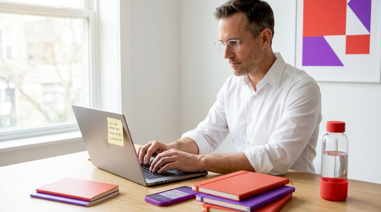 Manager updates CRM automation desk environment