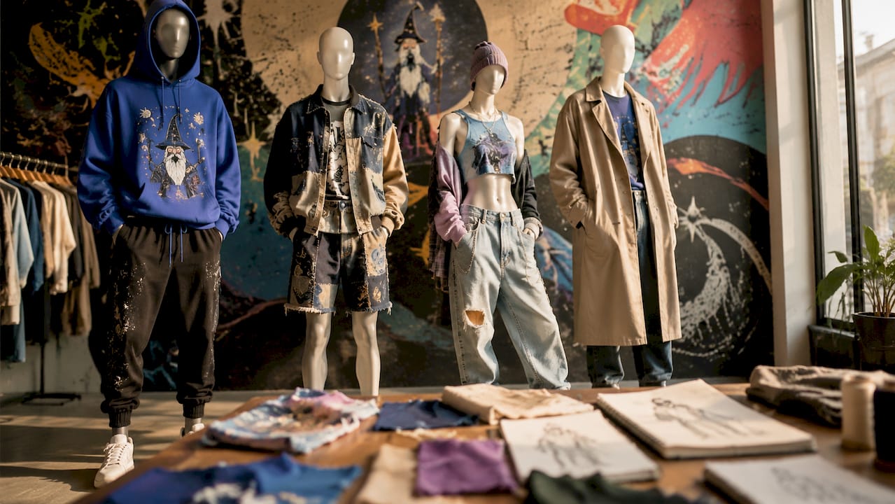 Mannequins showcasing 2026 youth fashion styles