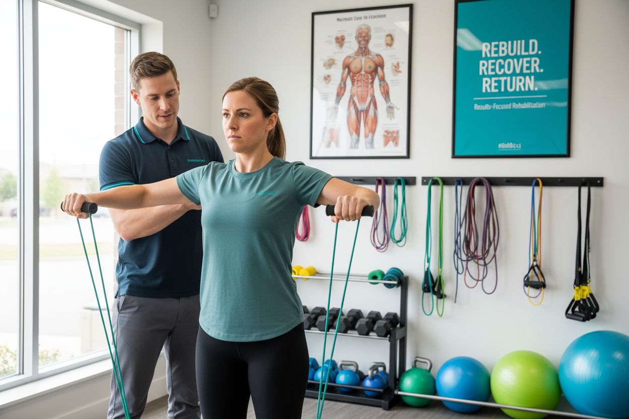 resistance band shoulder