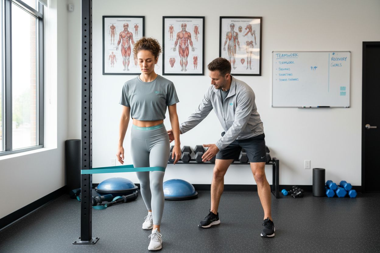 athlete chiropractor rehab