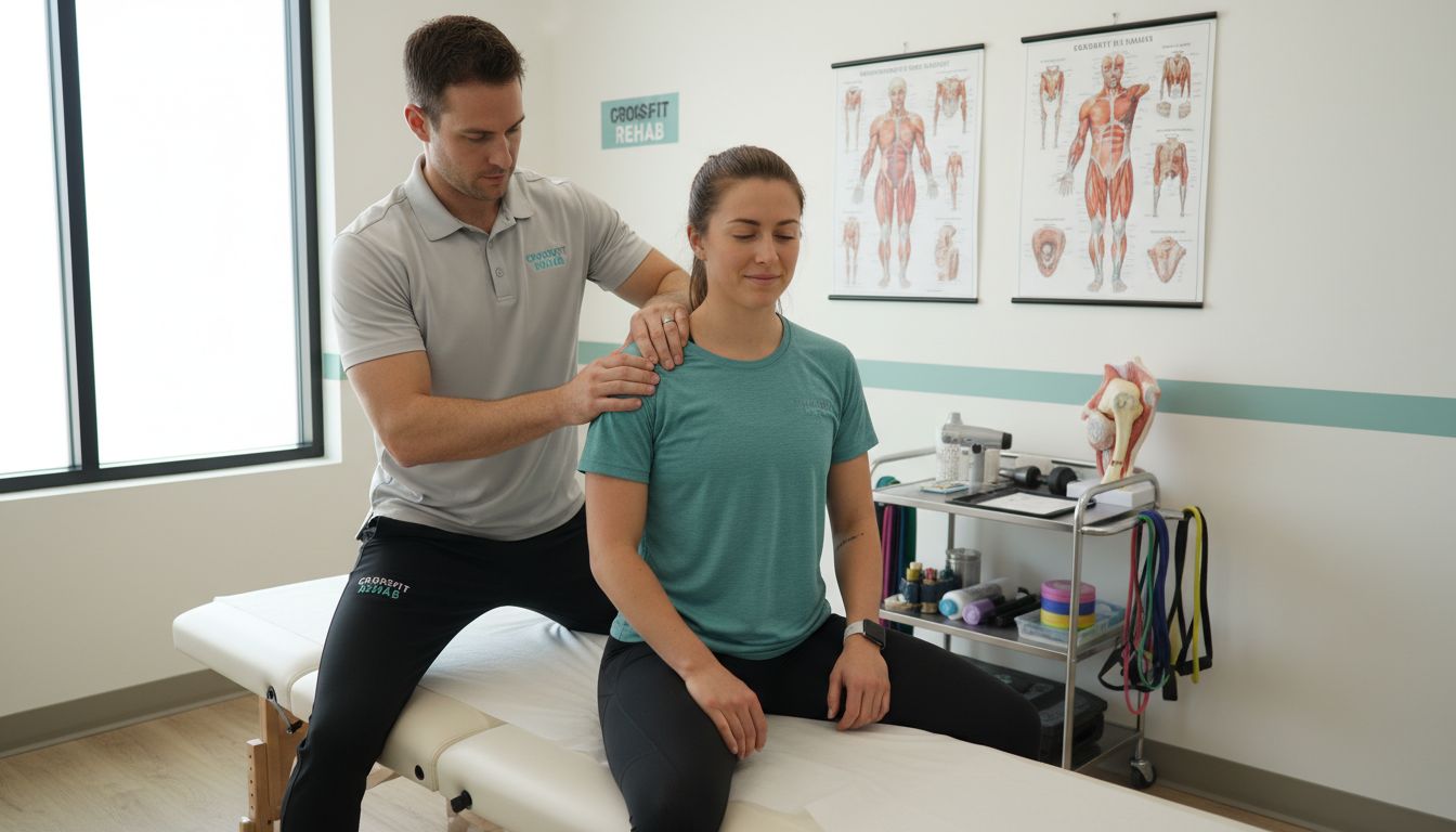 CrossFit shoulder therapy