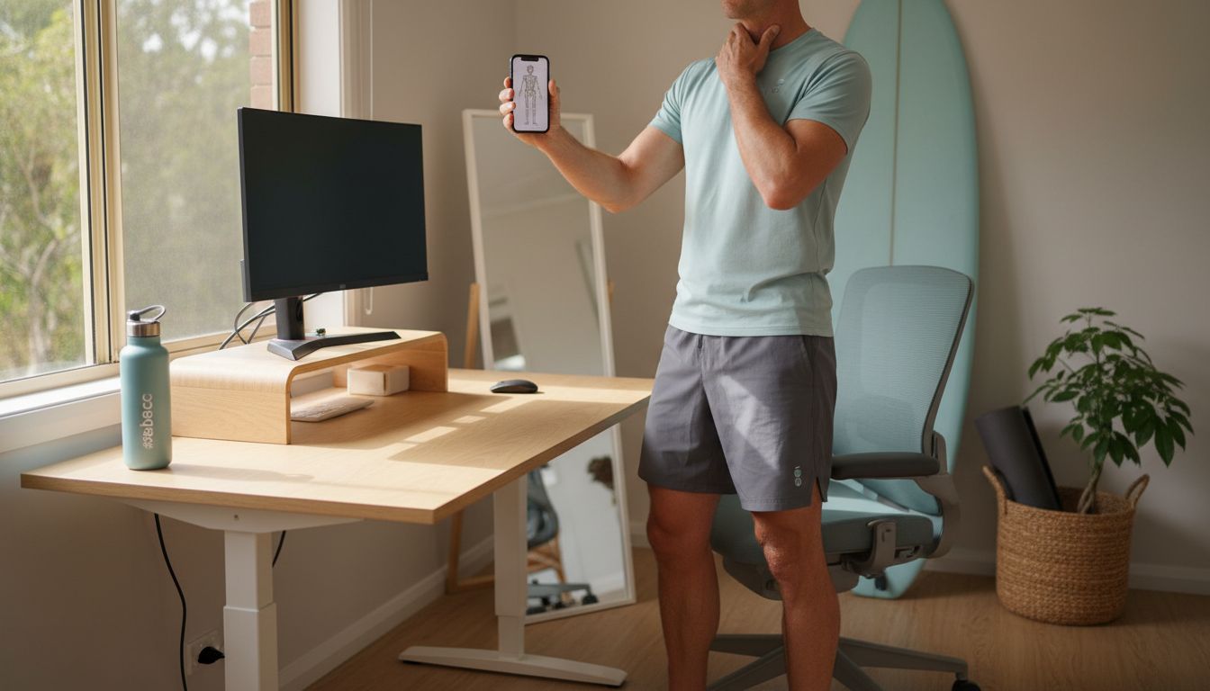 tech neck active office