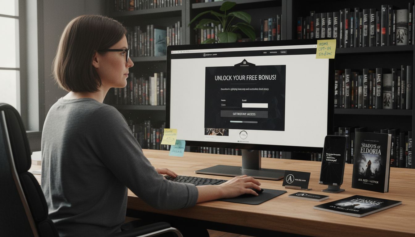 author website lead magnet