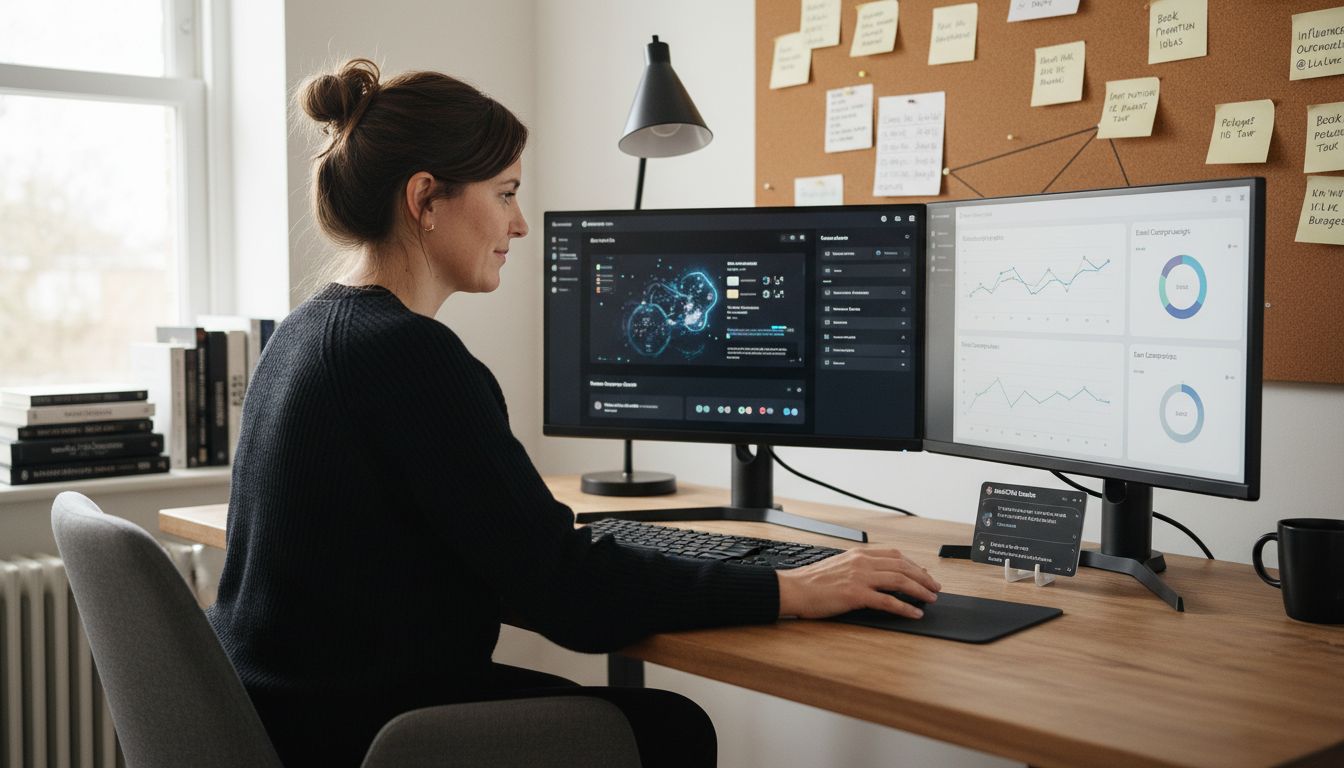 author marketing workspace