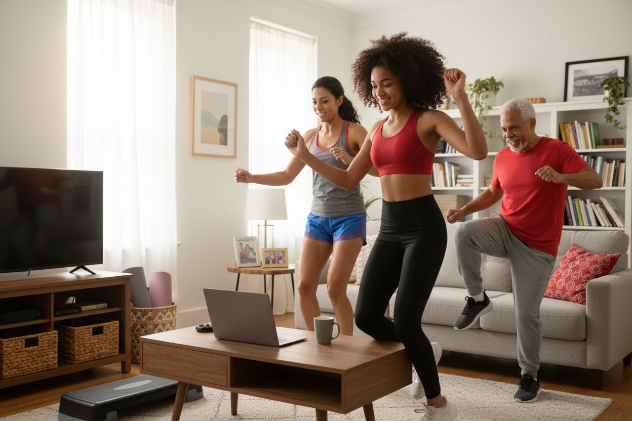 family home dance workout